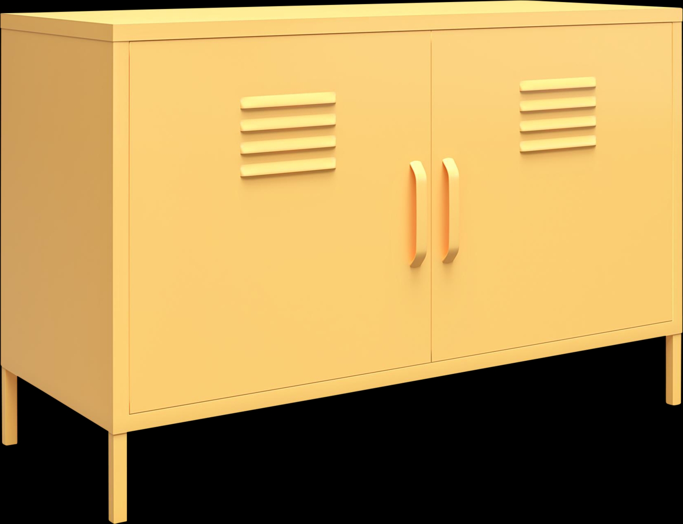Kids Barhill Yellow Storage Locker - Thumbnail - Image 1