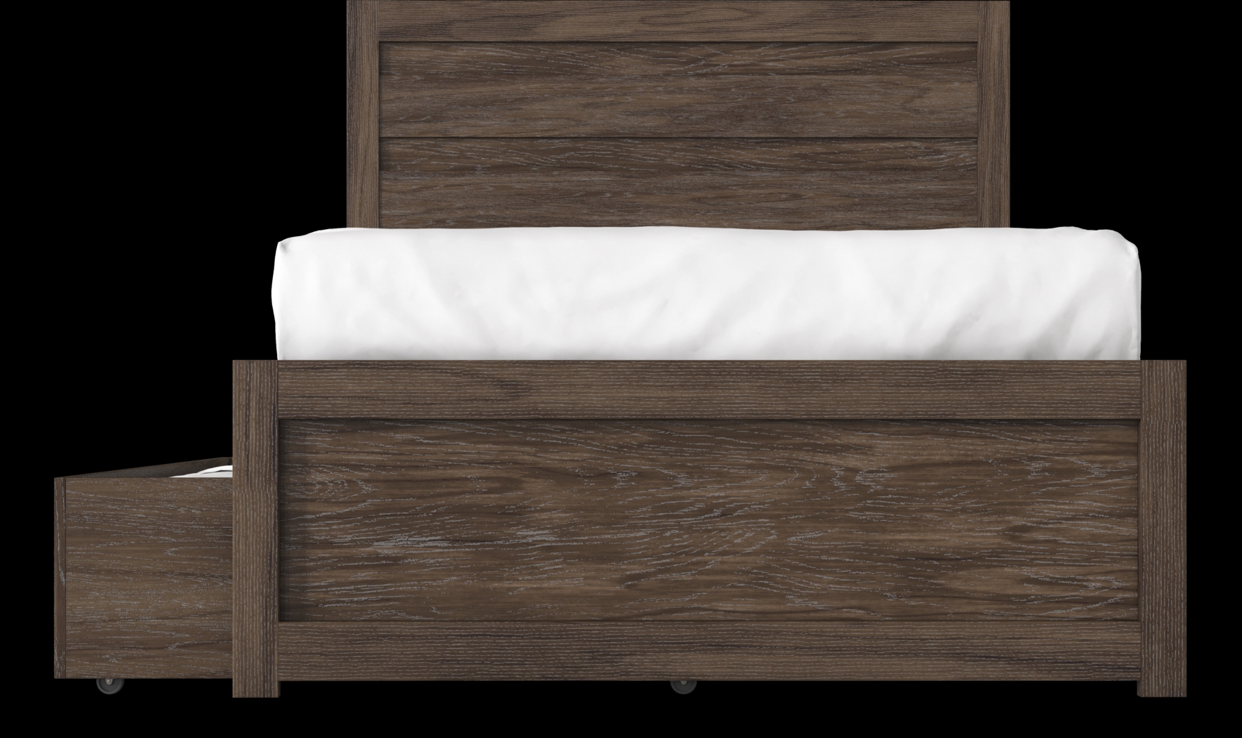 Kids Barringer Place Brown Cherry 3 Pc Full Panel Bed - Thumbnail - Image 4