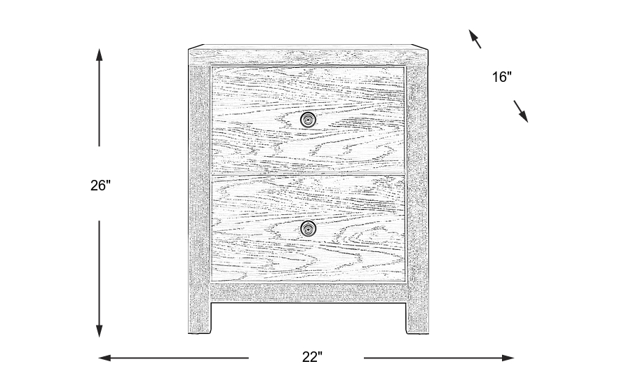 Dimension Image. Please refer to the Dimension Tab on this page for dimension details.