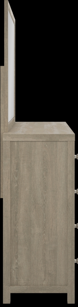 Kids Barringer Place Gray Dresser & Mirror Set - Thumbnail - Image 3