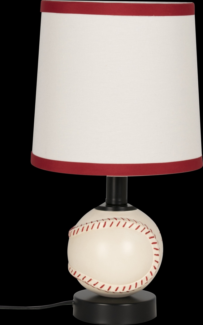 Kids Baseball First White Lamp - Thumbnail - Image 2