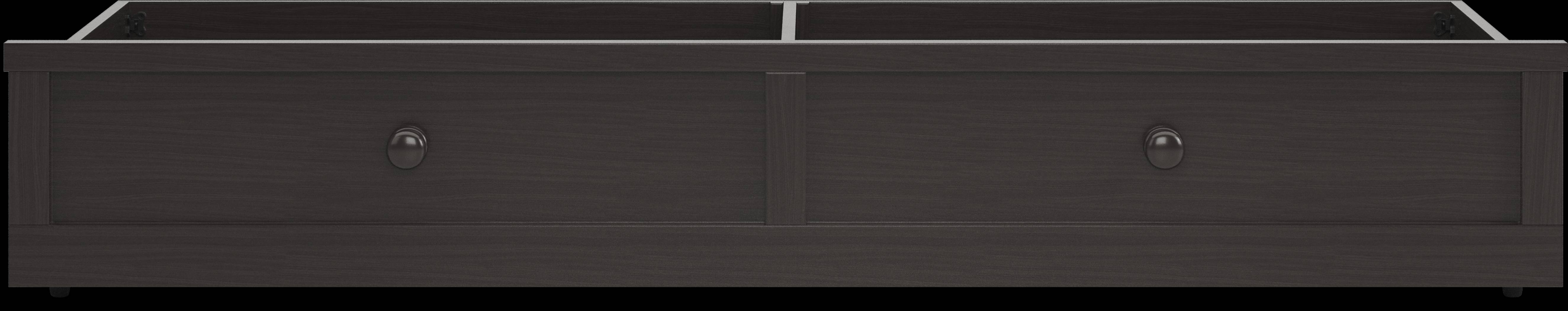 Kids Batter Up Charcoal Twin Storage Trundle - Thumbnail - Image 2