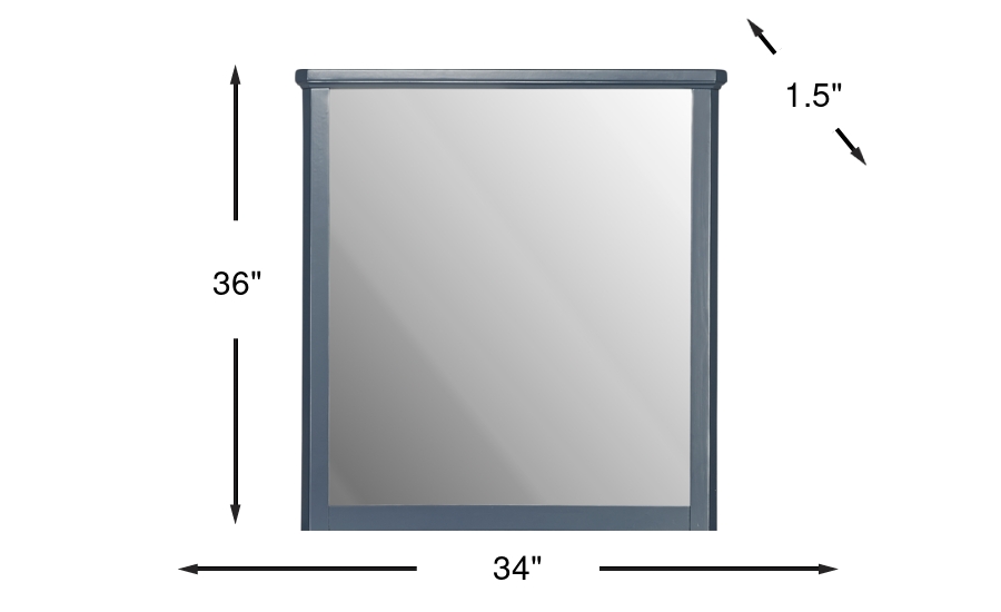 Dimension Image. Please refer to the Dimension Tab on this page for dimension details.