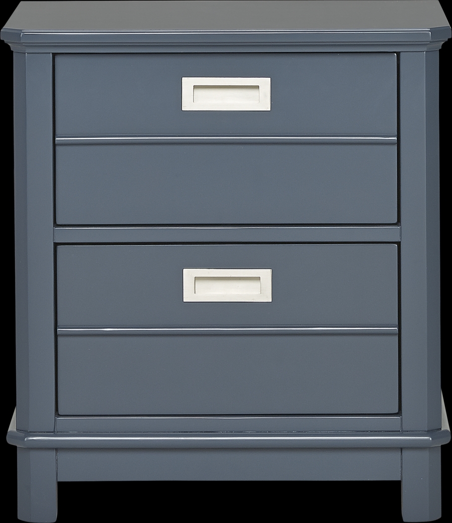 Kids Bay Street Blue Nightstand - Thumbnail - Image 1