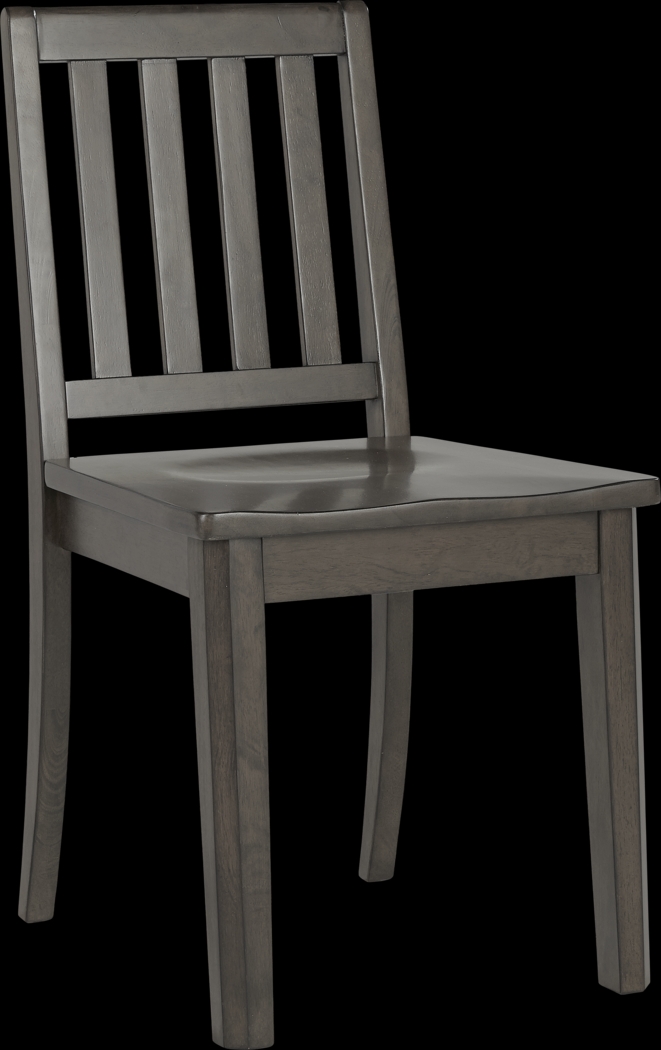 Kids Bay Street Charcoal Desk Chair - Thumbnail - Image 1