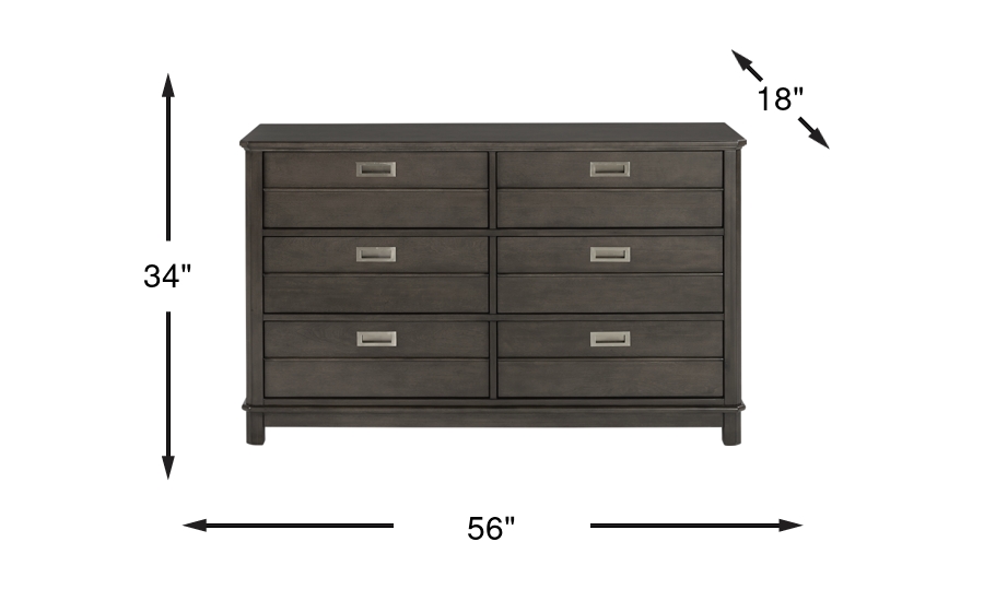 Dimension Image. Please refer to the Dimension Tab on this page for dimension details.