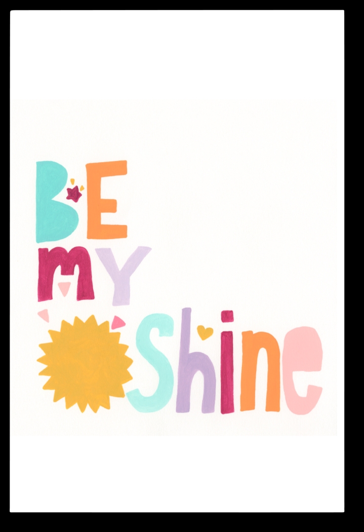 Kids Be My Sunshine White Artwork - Thumbnail - Image 1