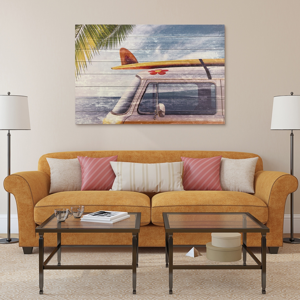 Kids Beach Getaway Blue Wall Art - Thumbnail - Image 5