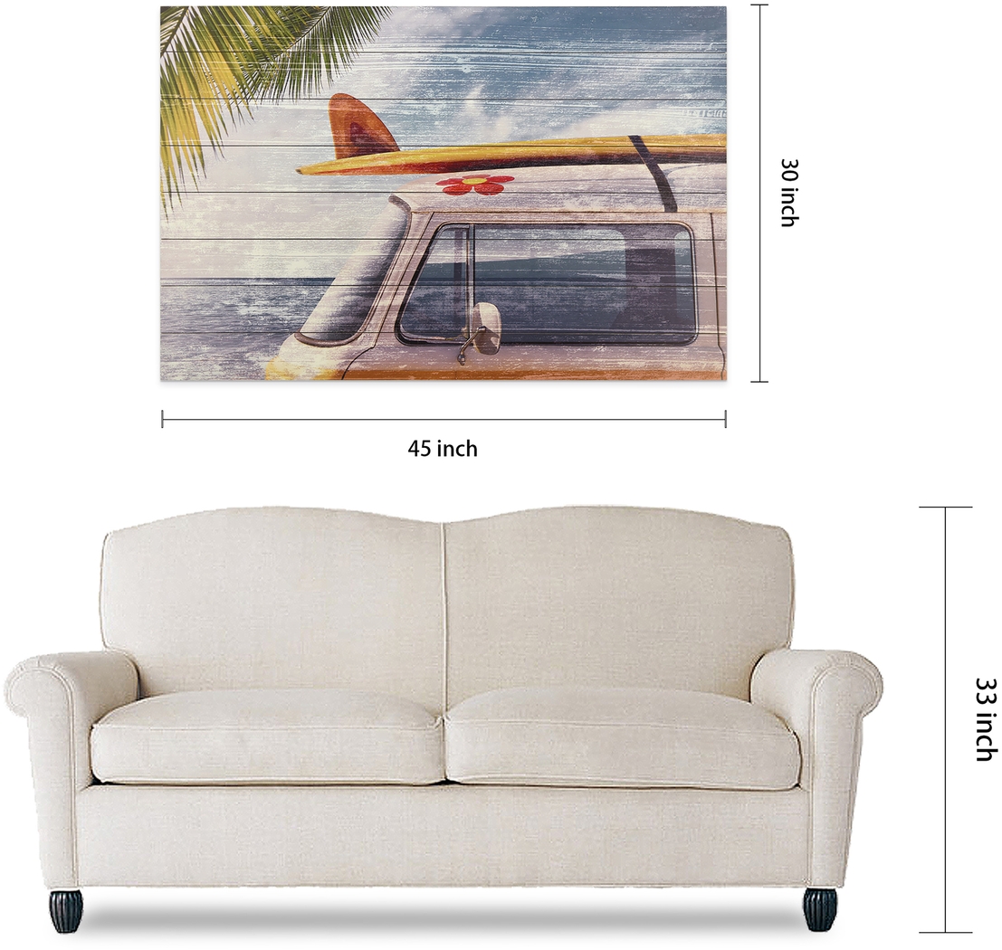Kids Beach Getaway Blue Wall Art - Thumbnail - Image 9
