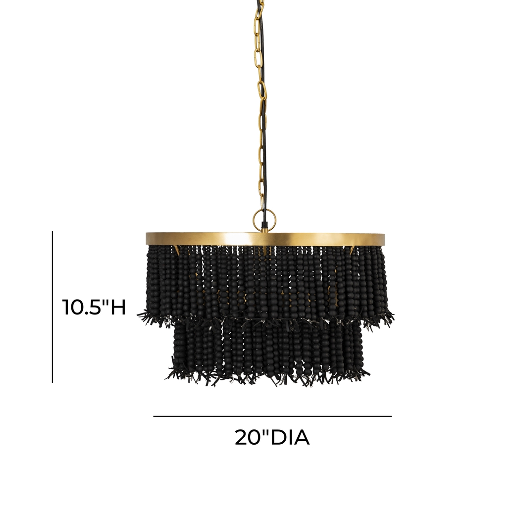 Kids Beadney Black Chandelier - Thumbnail - Image 6