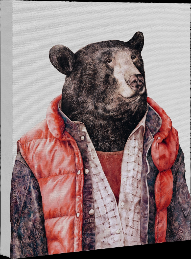 Kids Beary Cool II White Artwork - Thumbnail - Image 1
