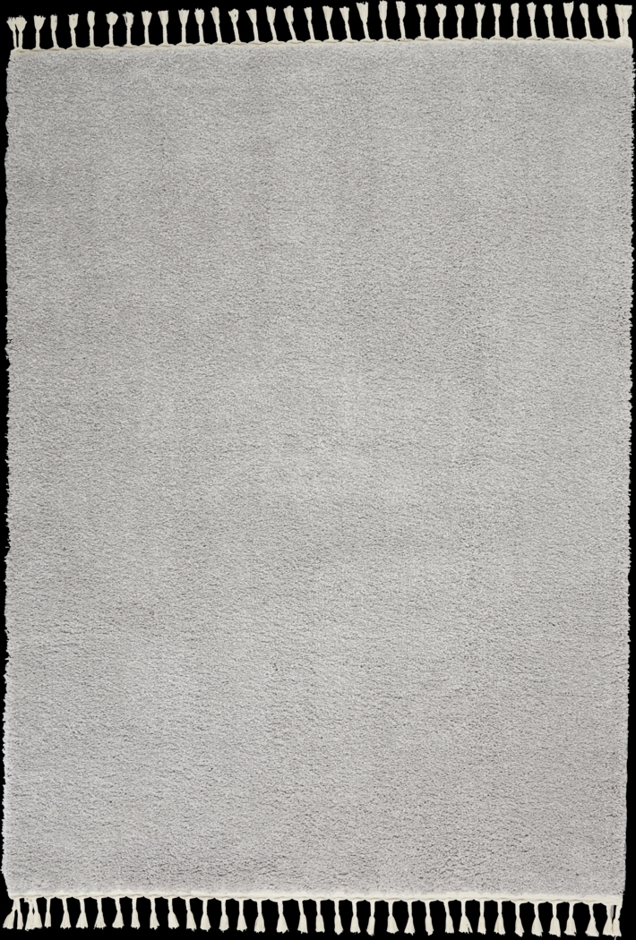 Kids Bedreven Gray 5' x 8' Rug - Thumbnail - Image 1