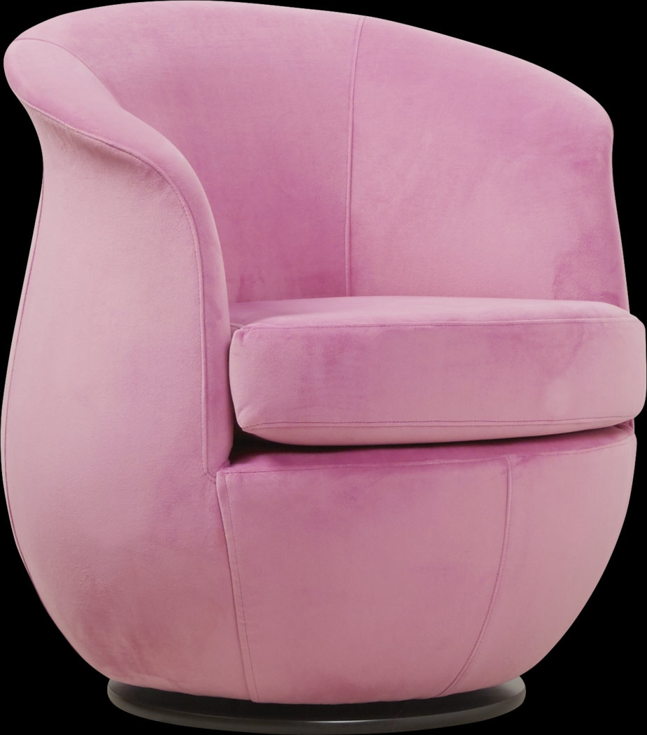 Kids Bella Rose Pink Swivel Chair - Thumbnail - Image 1