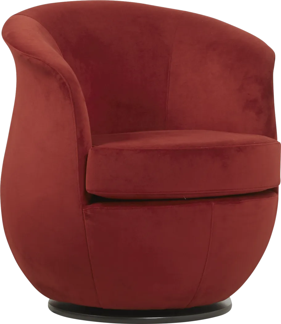 Kids Bella Rose Ruby Swivel Chair - Thumbnail - Image 1