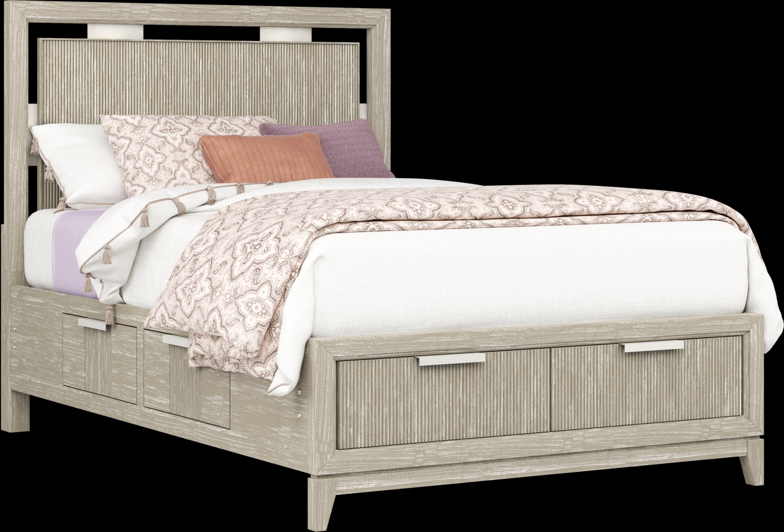 Kids Bellante Jr. 5 Pc Linen Full Storage Bedroom - Thumbnail - Image 2