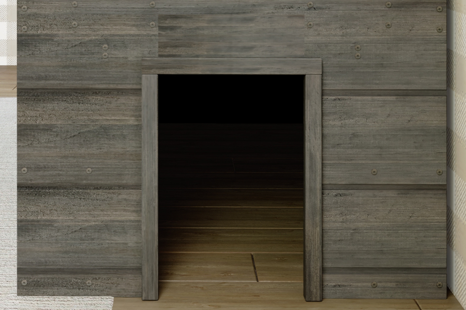 Kids Bellavi Gray Twin Loft Bed with Bookcase - Thumbnail - Image 5