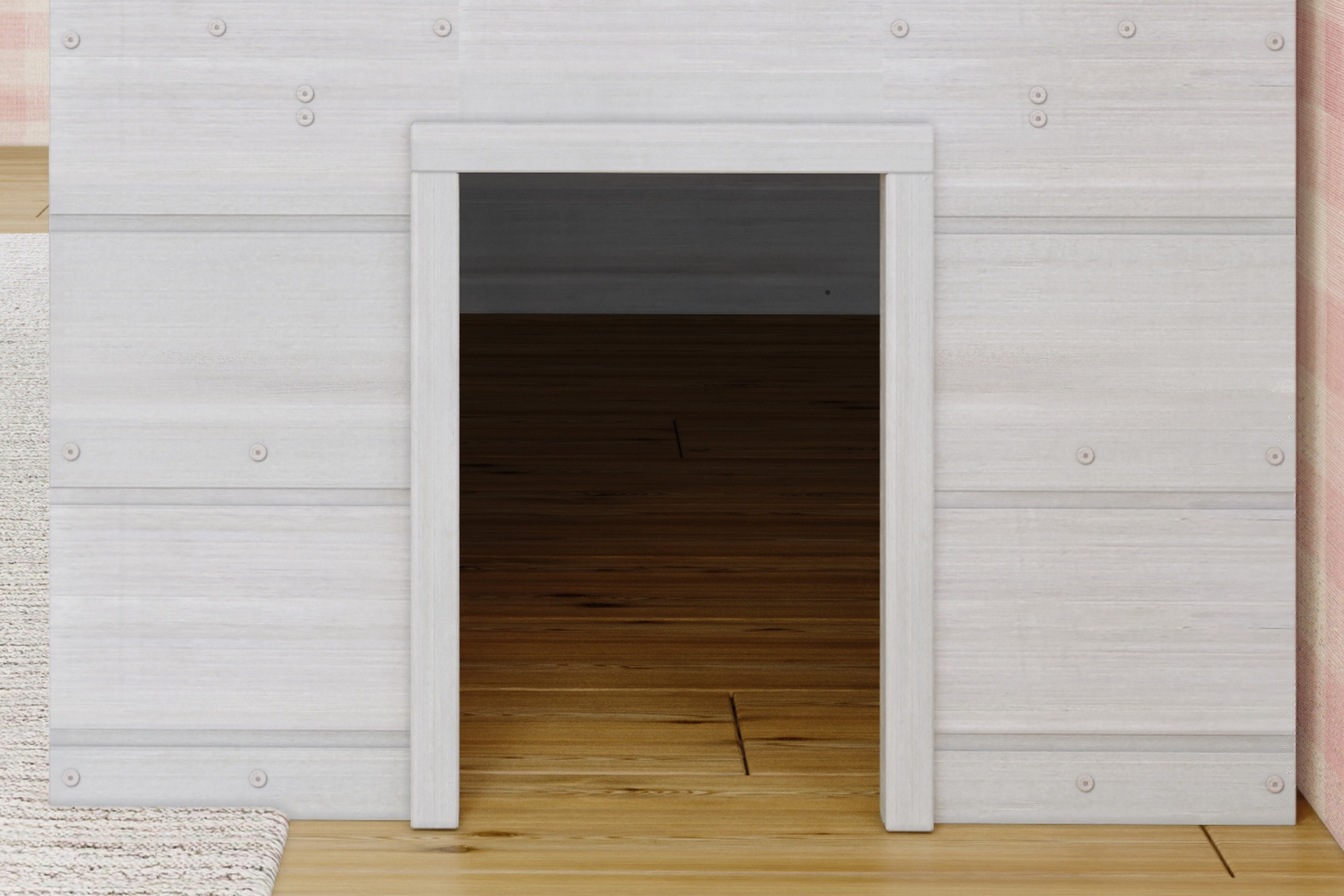 Kids Bellavi White Twin Loft Bed with Bookcase - Thumbnail - Image 5