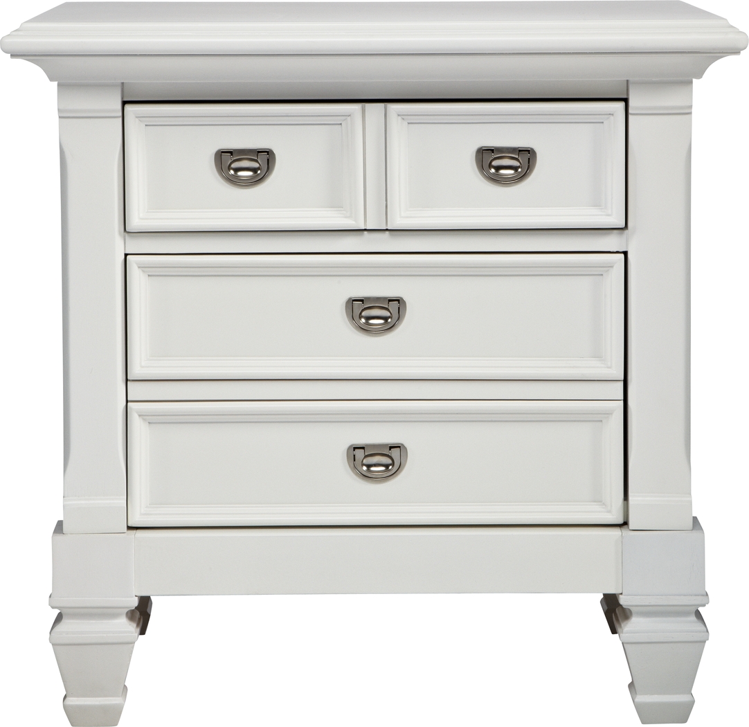 Kids Belmar White Nightstand - Thumbnail - Image 1