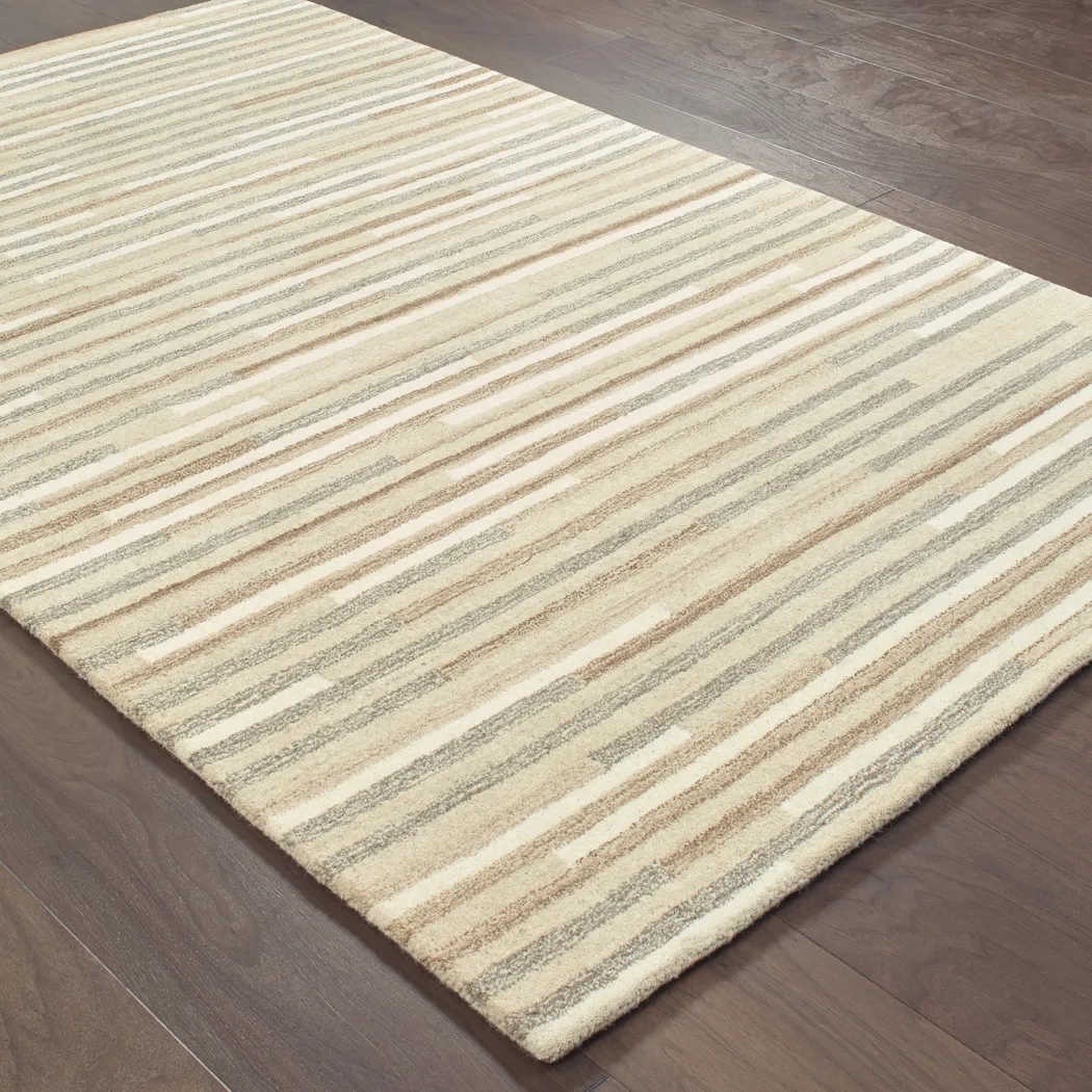 Kids Benison Beige 5' x 7' Rug - Thumbnail - Image 2
