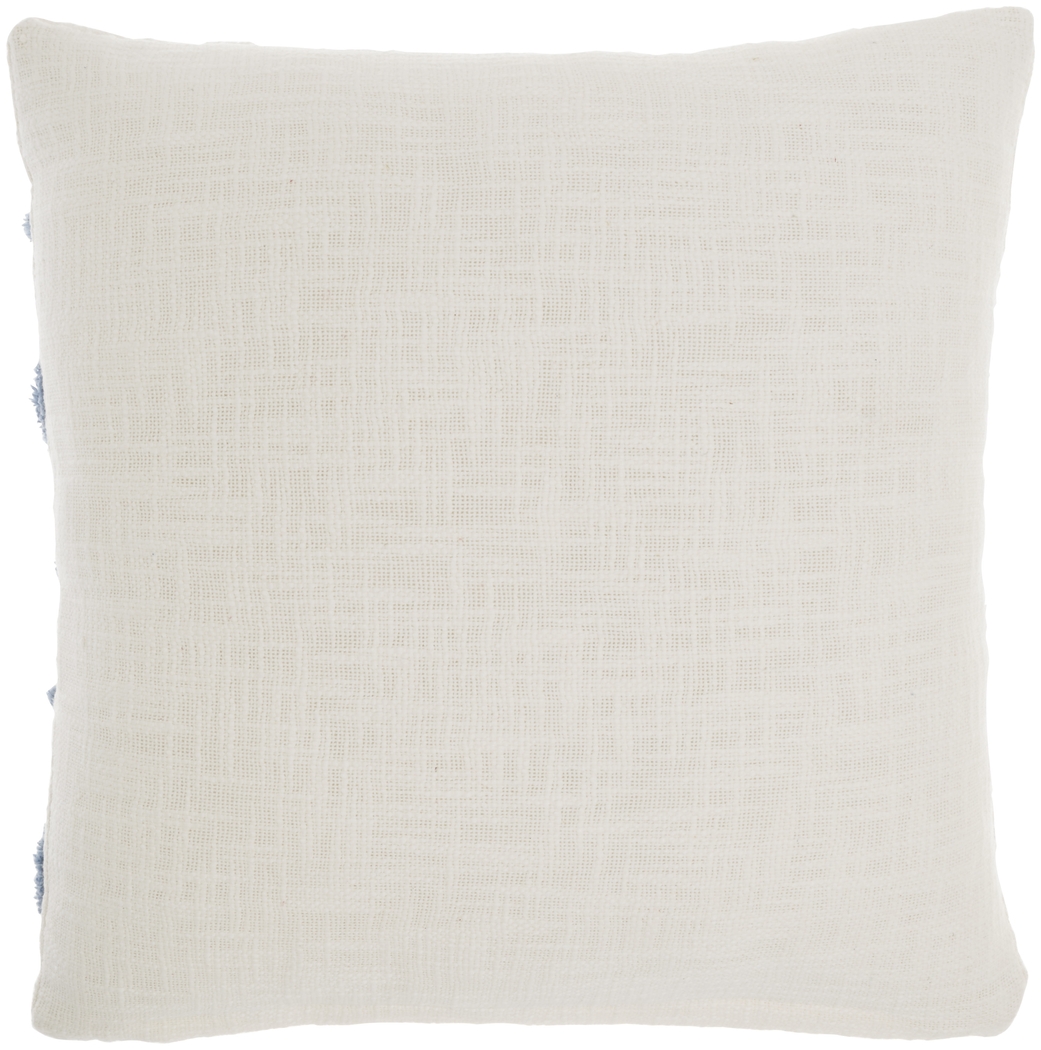 Kids Besos Lane Light Blue Throw Pillow - Thumbnail - Image 2