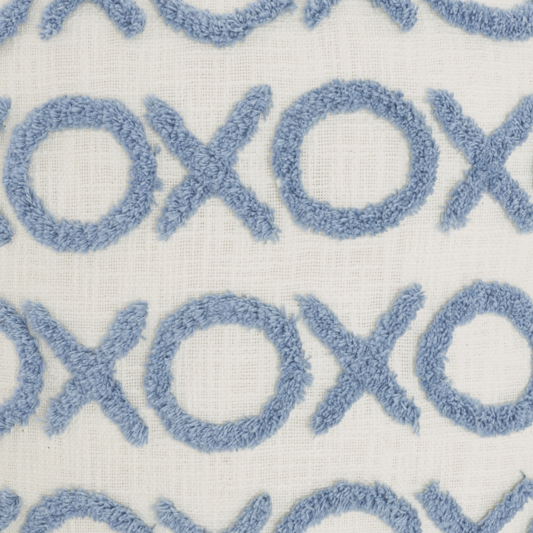 Kids Besos Lane Light Blue Throw Pillow - Thumbnail - Image 6