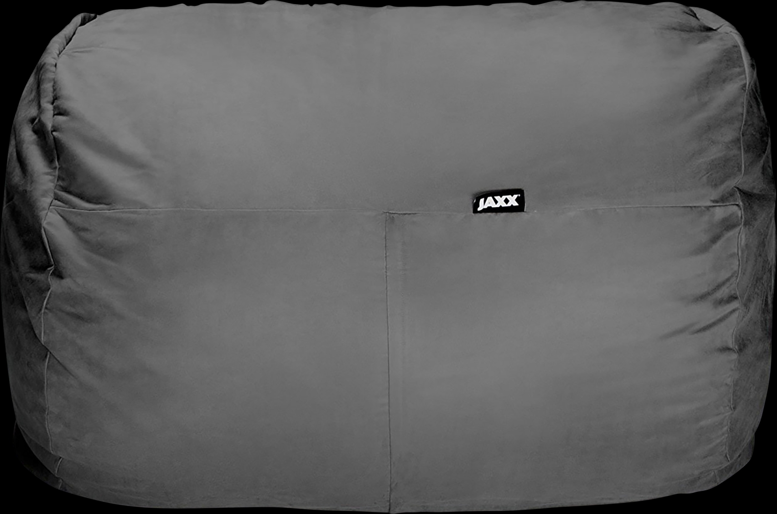 Kids Bexley Charcoal Bean Bag Chair - Thumbnail - Image 1