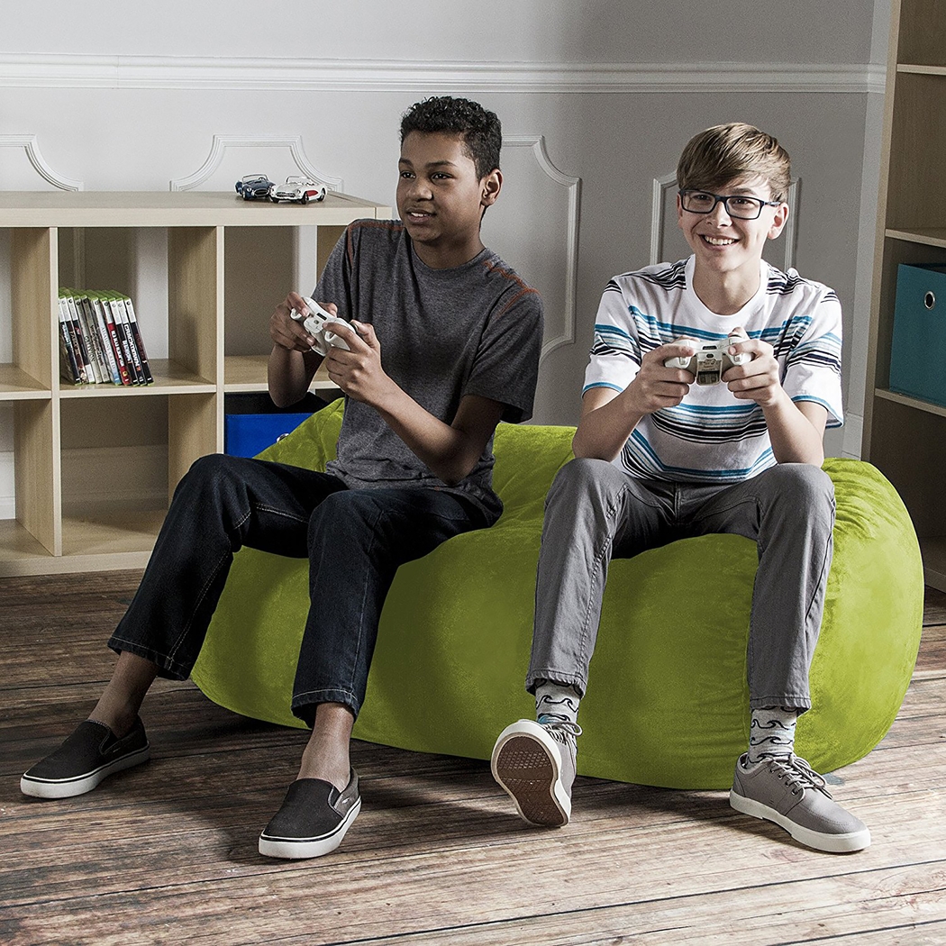 Kids Bexley Green Bean Bag Chair - Thumbnail - Image 3