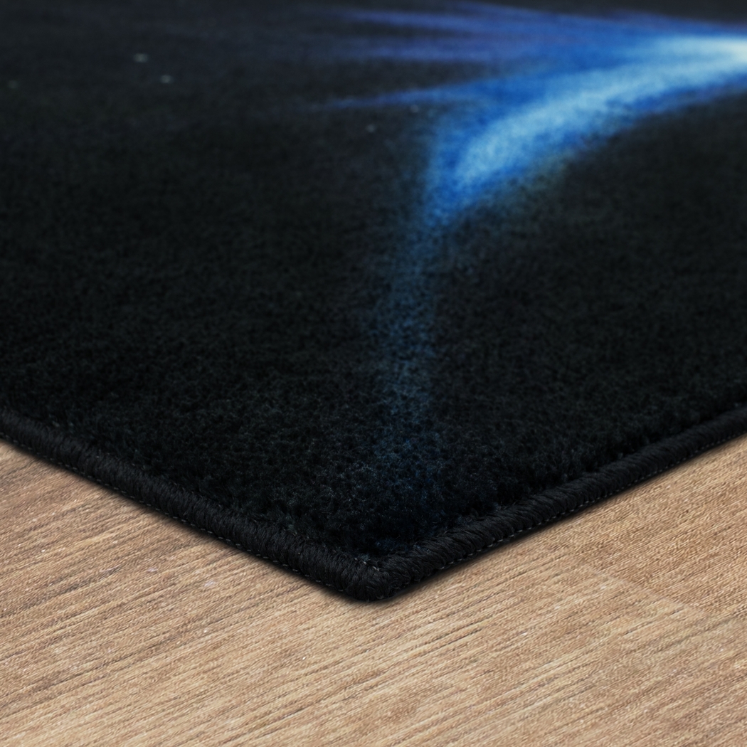 Kids Beyond Stars Blue 3' x 5' Rug - Thumbnail - Image 4