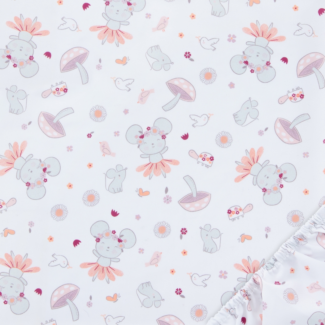 Kids Biel Pink 4 Pc Baby Bedding Set - Thumbnail - Image 6