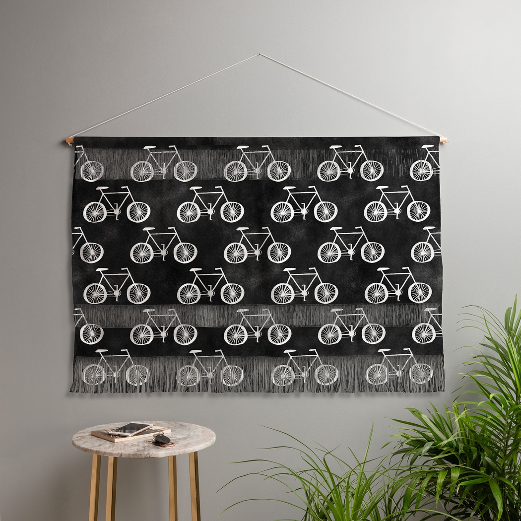 Kids Bike With Me Black Wall Decor - Thumbnail - Image 2