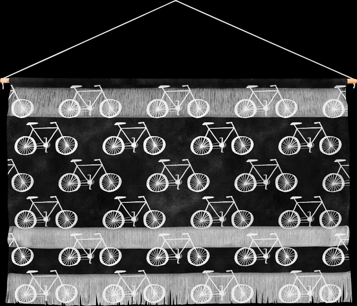 Kids Bike With Me Black Wall Decor - Thumbnail - Image 1