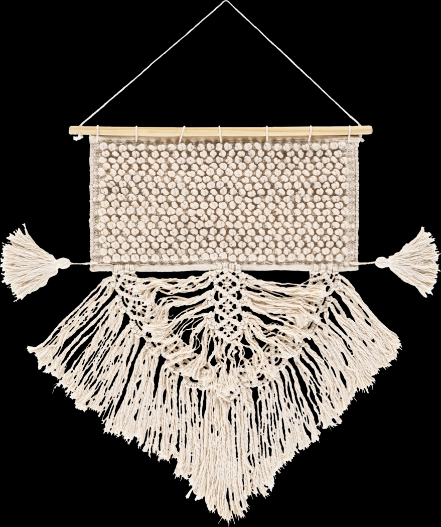 Kids Bimbly Cream Wall Decor - Thumbnail - Image 1