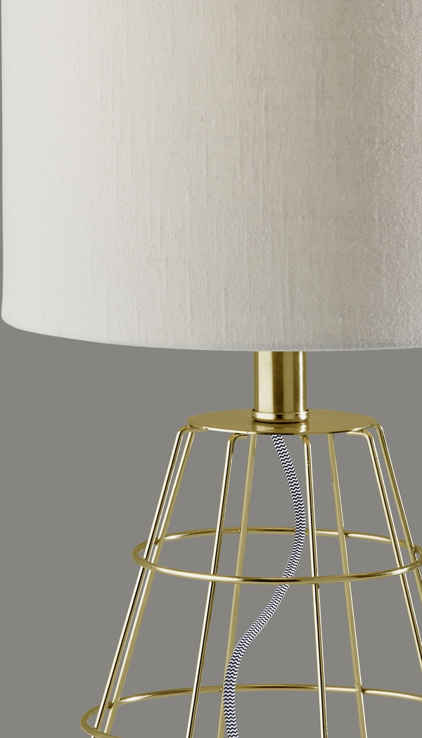Kids Biriba Gold Table Lamp - Thumbnail - Image 2
