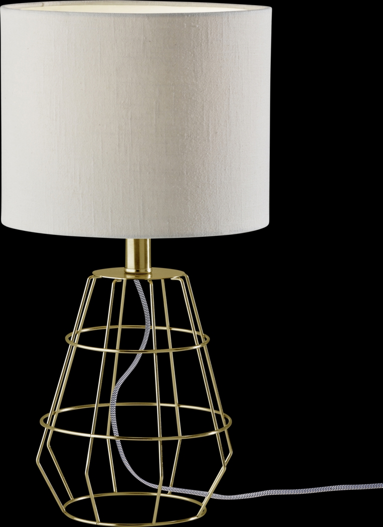 Kids Biriba Gold Table Lamp - Thumbnail - Image 1