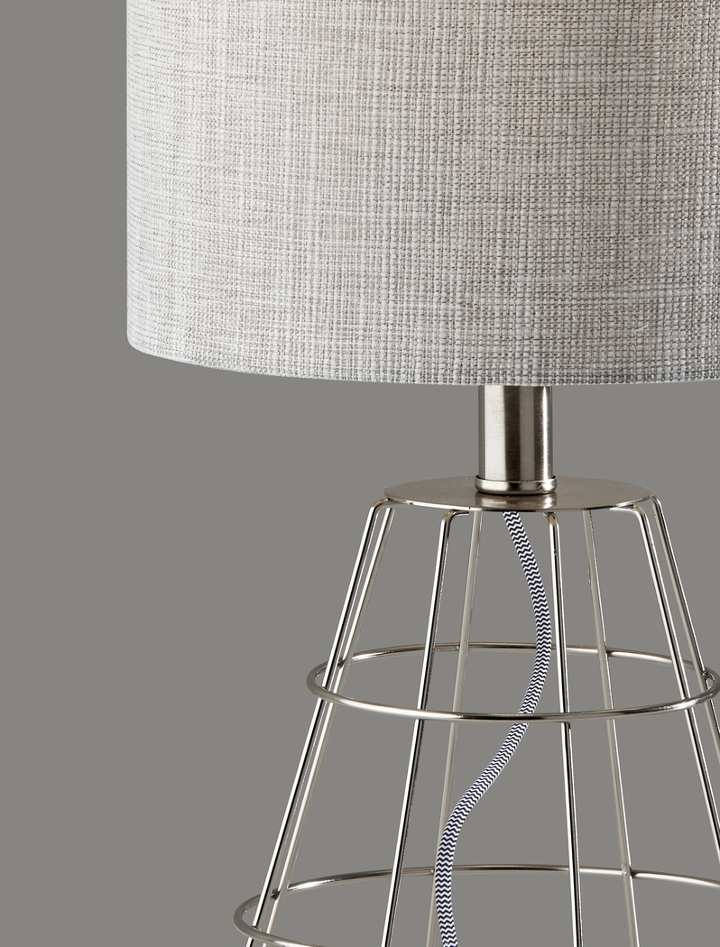 Kids Biriba Silver Table Lamp - Thumbnail - Image 2