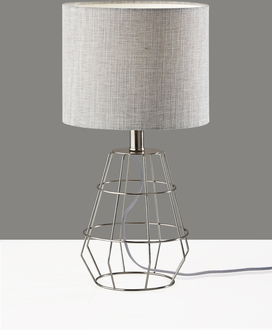 Kids Biriba Silver Table Lamp - Thumbnail - Image 4