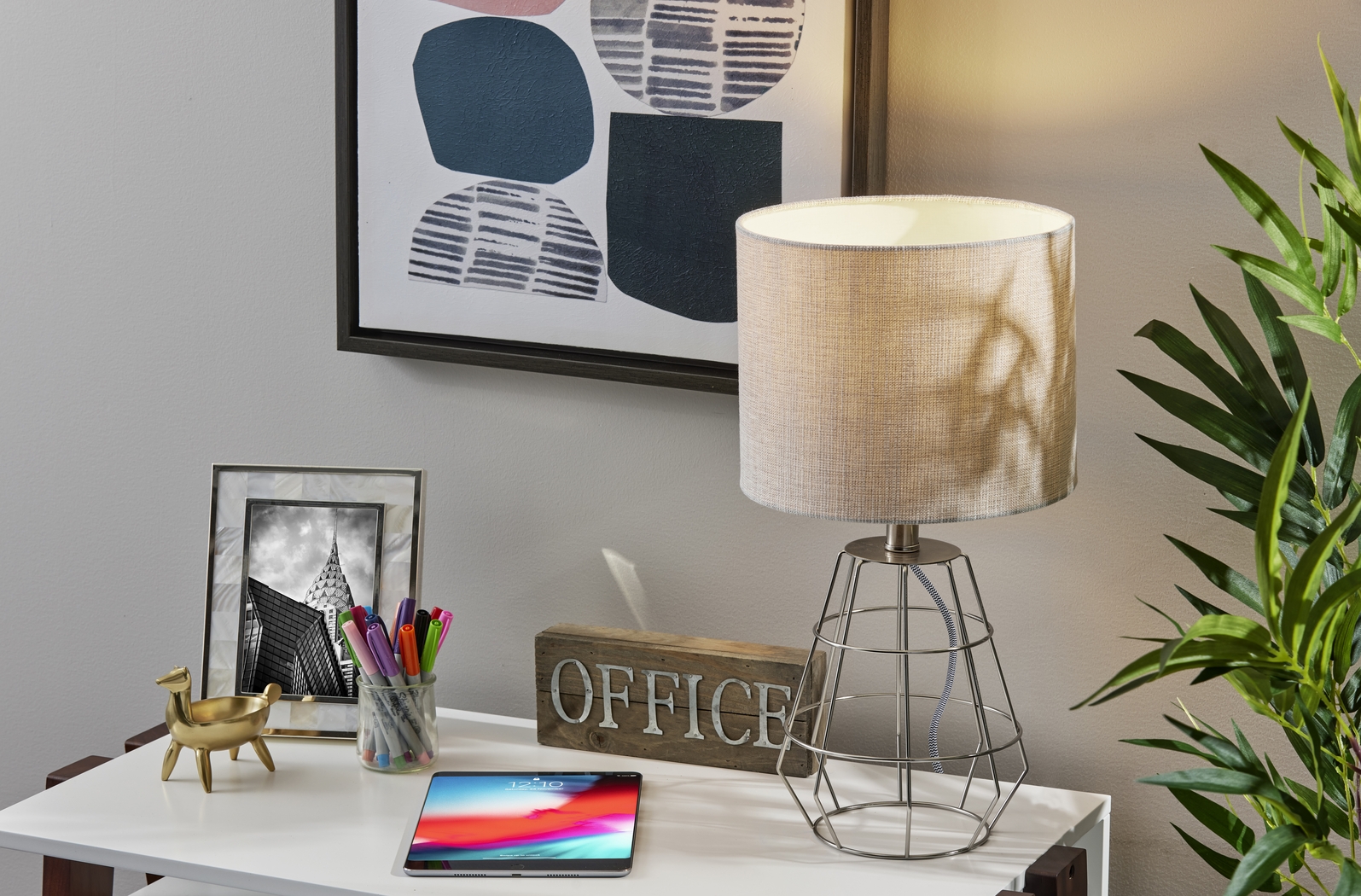 Kids Biriba Silver Table Lamp - Thumbnail - Image 5