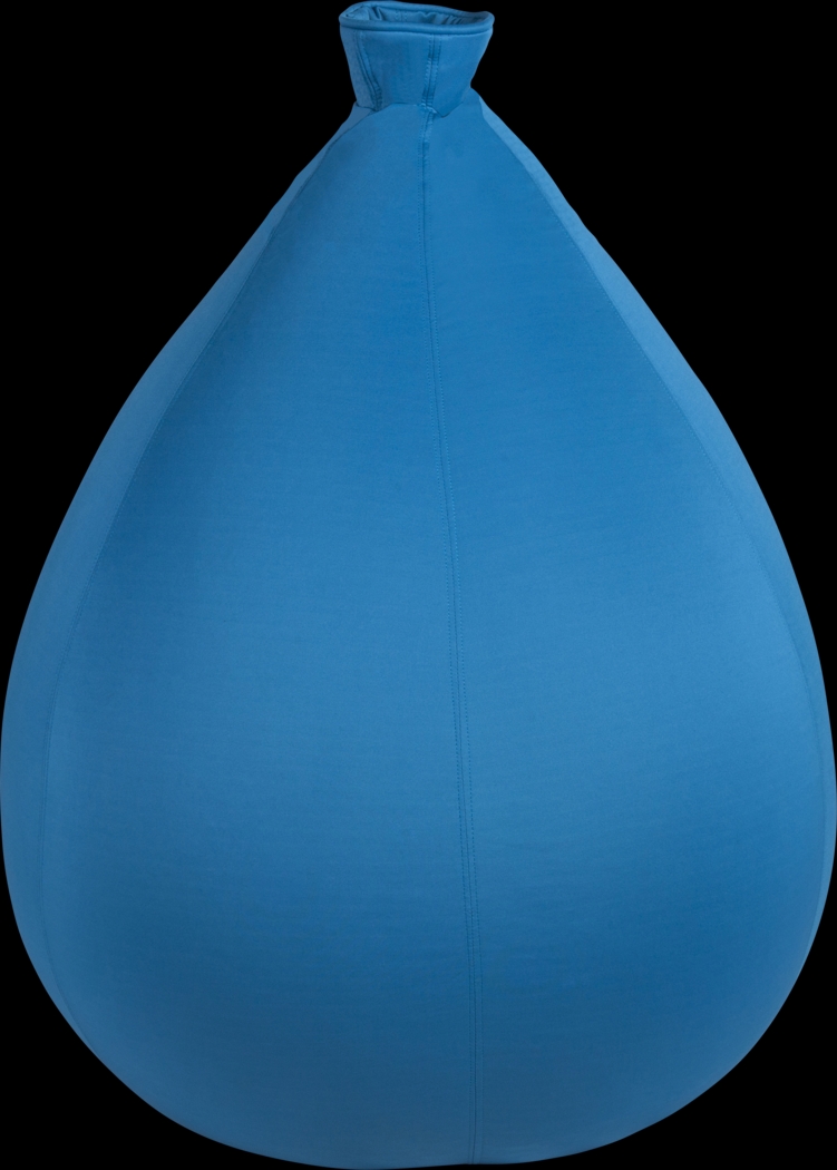 Kids Birthday Balloon Blue Bean Bag Chair - Thumbnail - Image 1