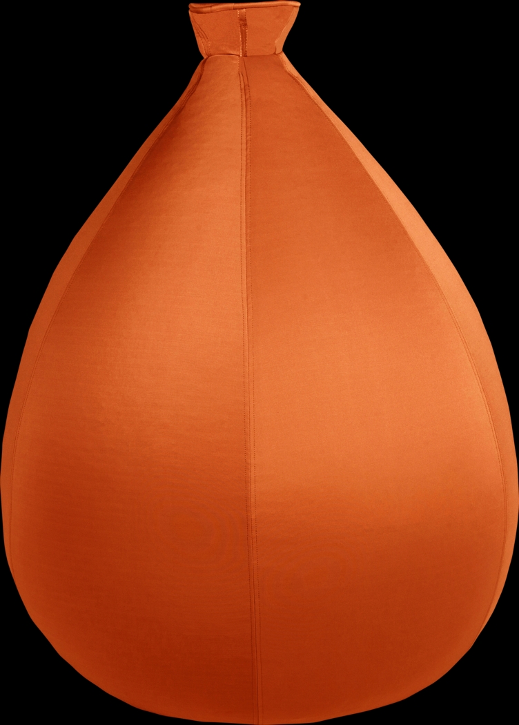 Kids Birthday Balloon Orange Bean Bag Chair - Thumbnail - Image 1