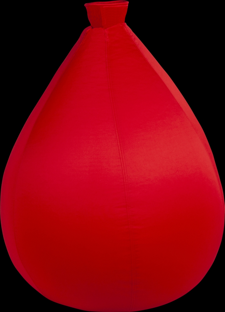 Kids Birthday Balloon Red Bean Bag Chair - Thumbnail - Image 1