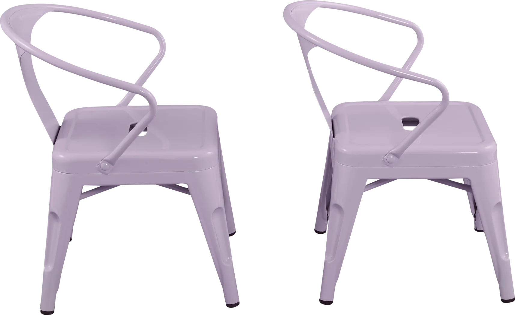 Kids Bixy Lavender Chair, Set of 2 - Thumbnail - Image 3
