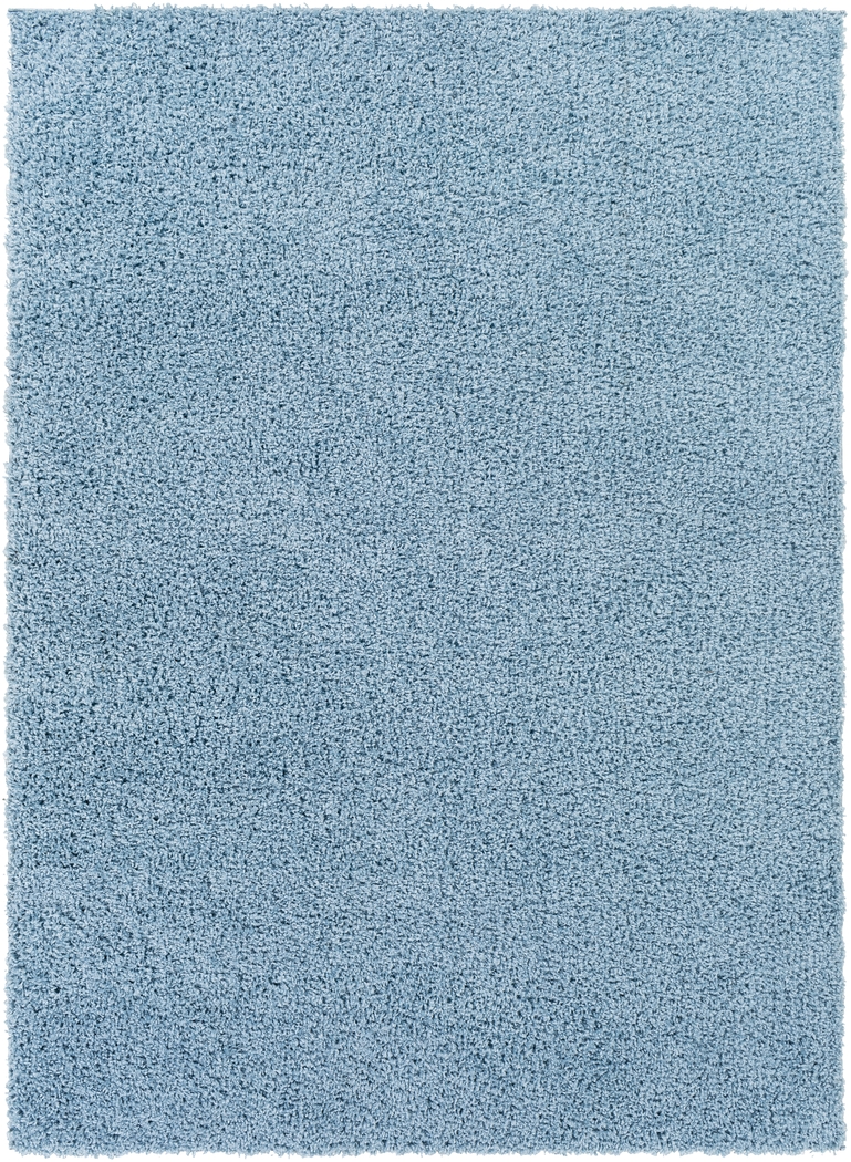 Kids Blissful Pastel Baby Blue 5' x 7' Rug - Thumbnail - Image 1