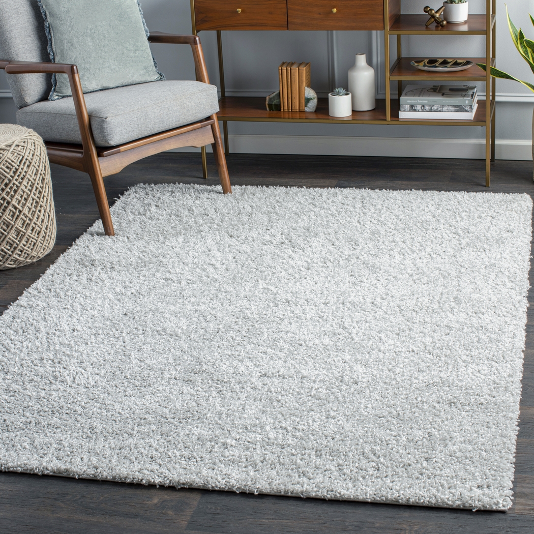 Kids Blissful Pastel Light Gray 7' x 9' Rug - Thumbnail - Image 6