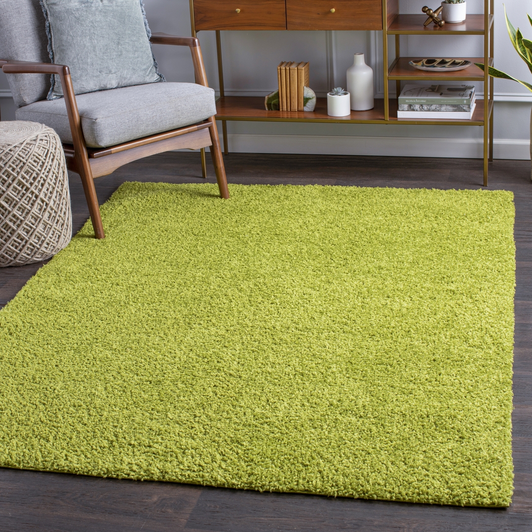 Kids Blissful Pastel Lime 5' x 7' Rug - Thumbnail - Image 6