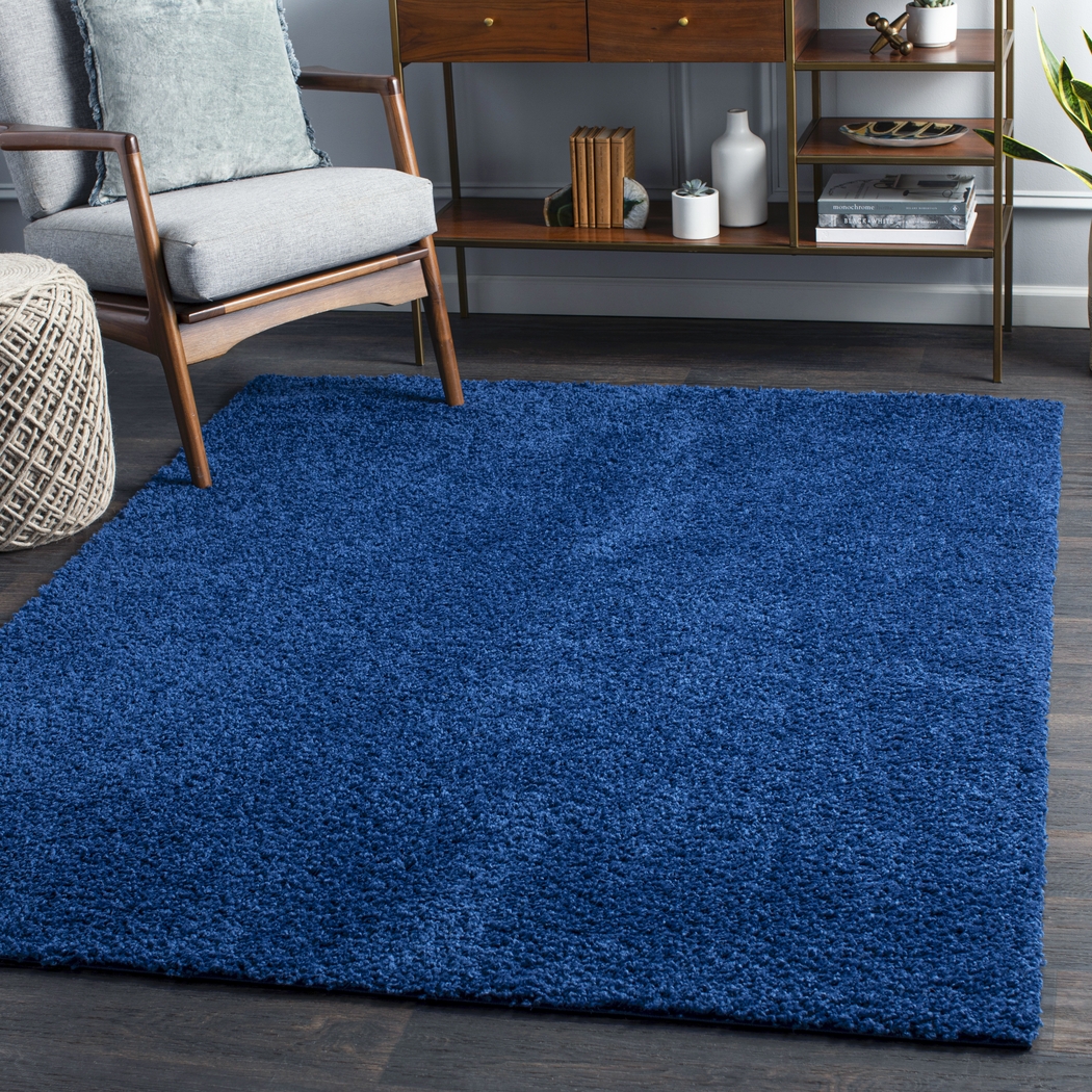 Kids Blissful Pastel Navy 5' x 7' Rug - Thumbnail - Image 7