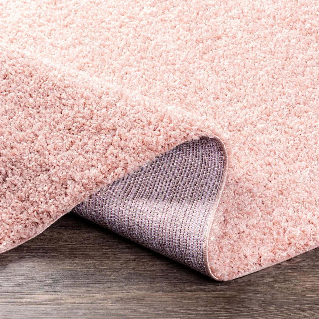 Kids Blissful Pastel Pink 7' x 9' Rug - Thumbnail - Image 4
