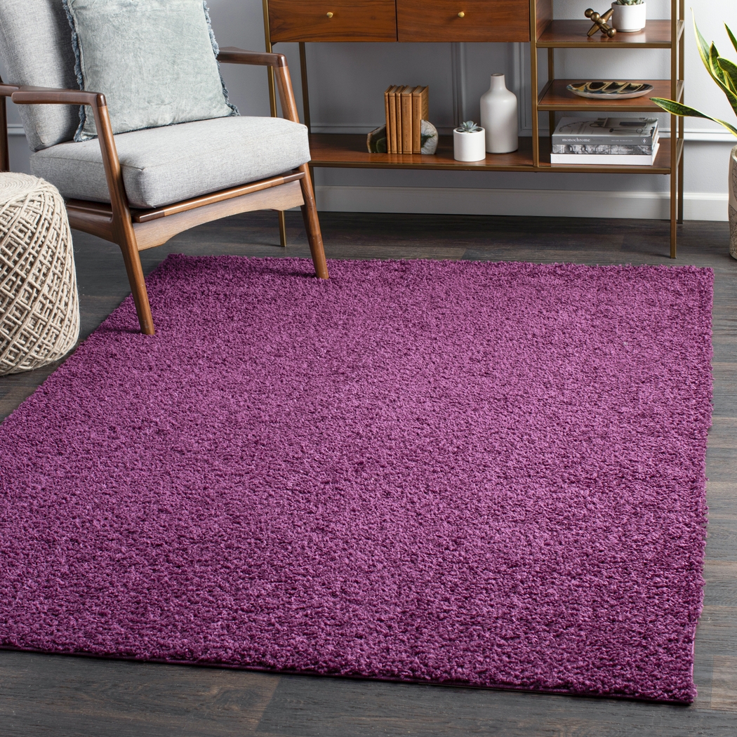 Kids Blissful Pastel Purple 5' x 7' Rug - Thumbnail - Image 6