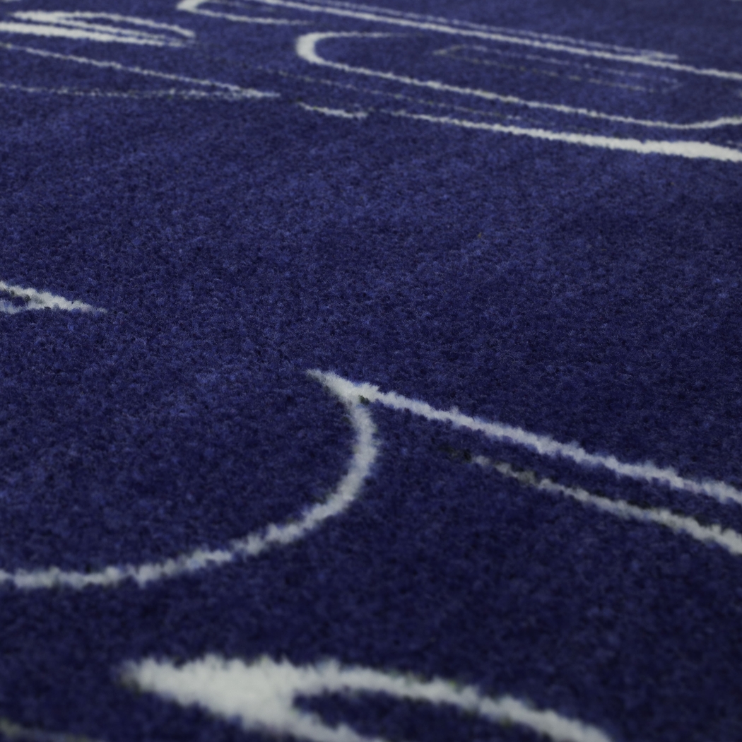 Kids Blueprint Auto Blue 3' x 5' Rug - Thumbnail - Image 4