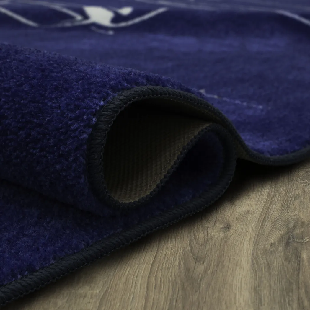 Kids Blueprint Auto Blue 3' x 5' Rug - Image 7