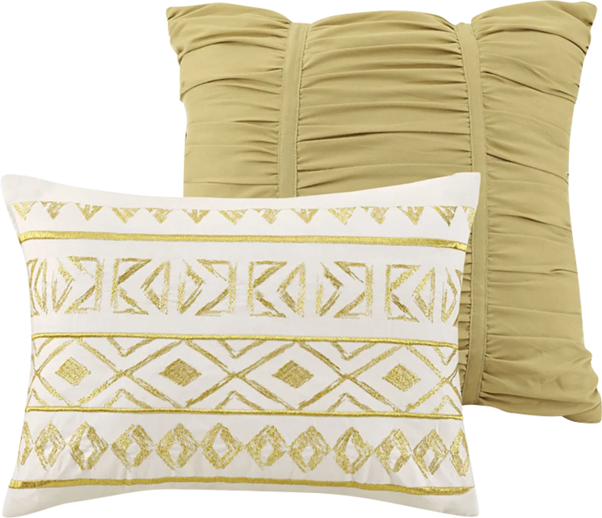 Kids Boho Gold 4 Pc Twin XL Comforter Set - Thumbnail - Image 2